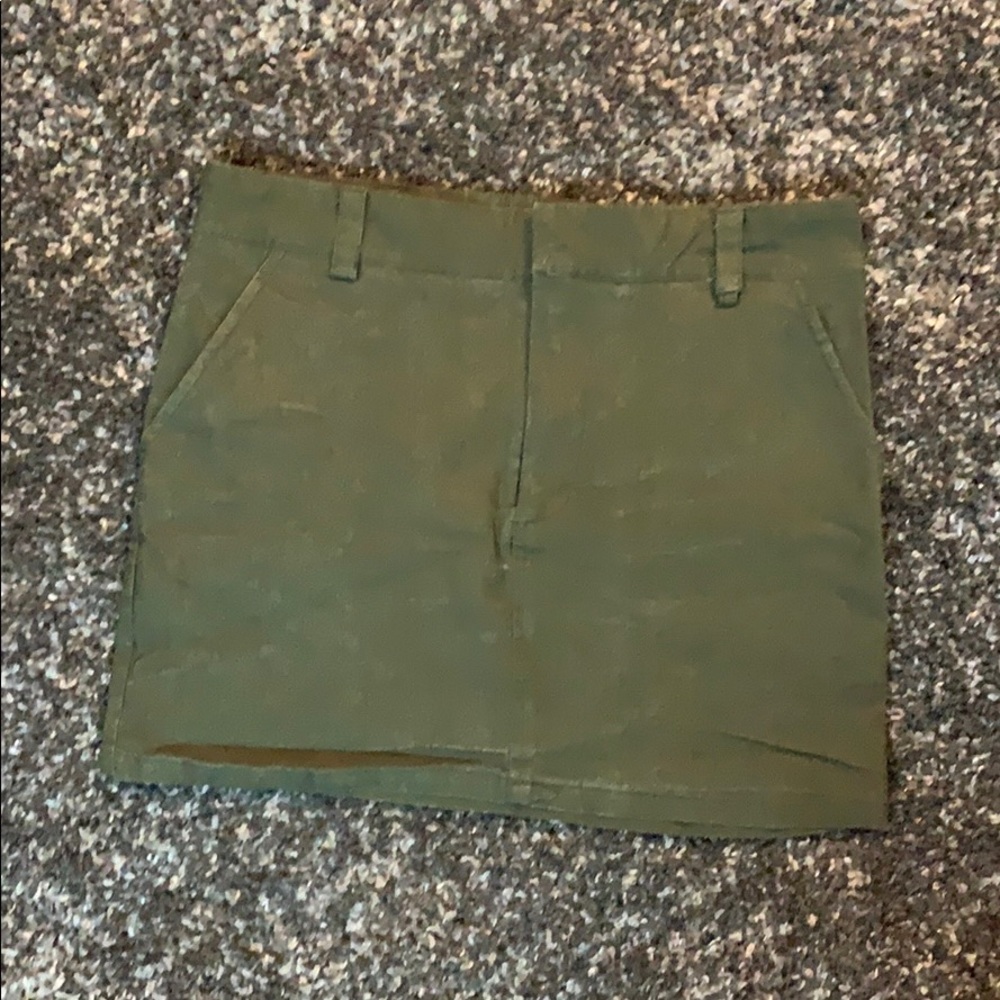 Mini Green Denim Shirt